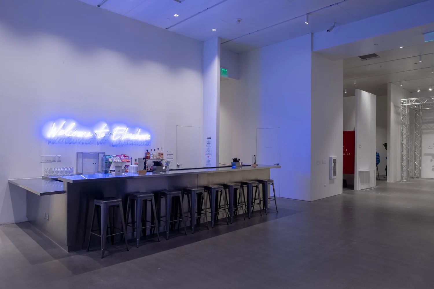 A cocktail reception in the Wonderspaces event space
